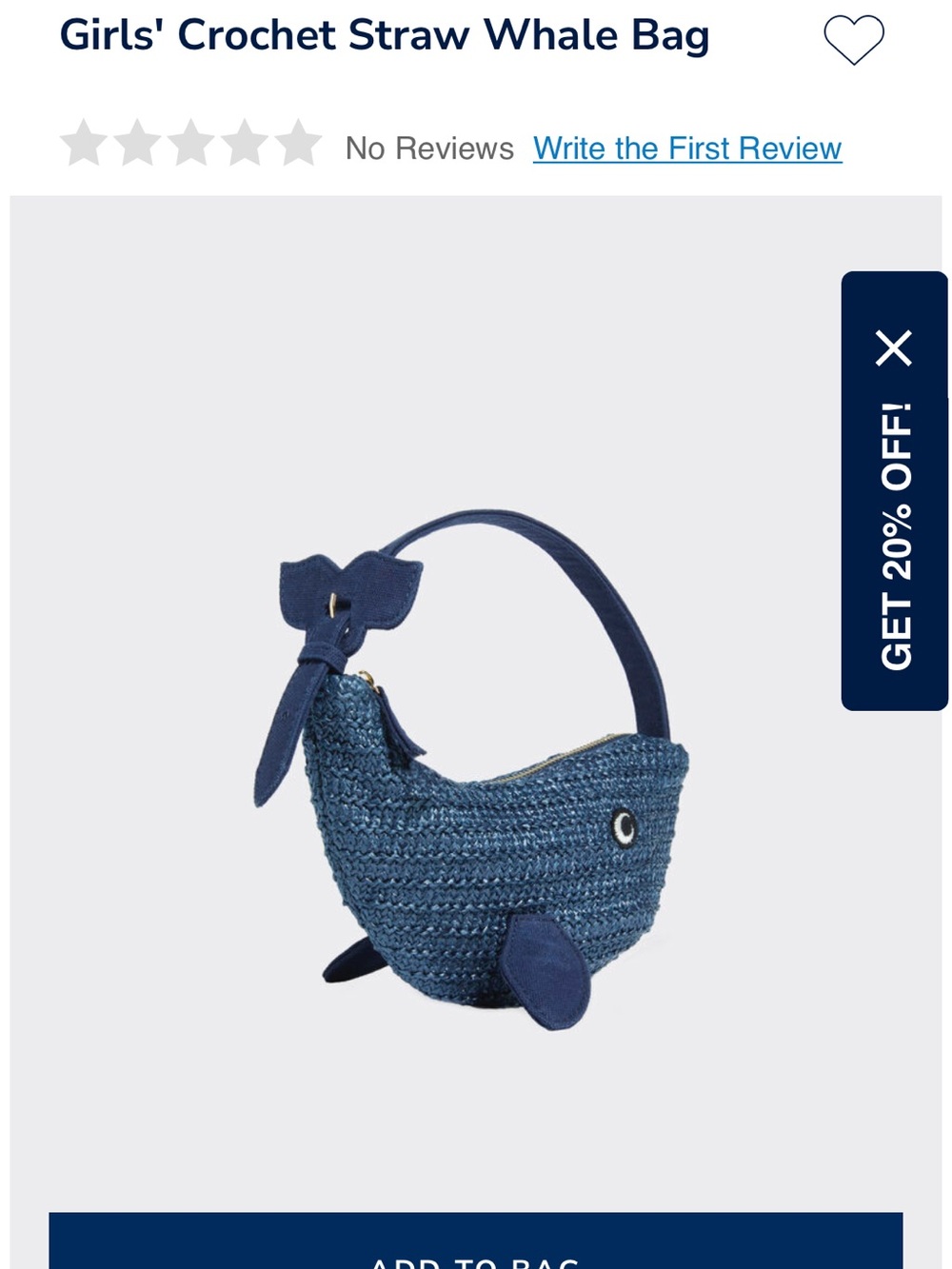 Vineyard Vines Navy Whale Straw Mini Shoulder Bag - Picture 5 of 5